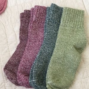 Tweed Variety Women’s Ankle Socks NWOT (4 Pairs)